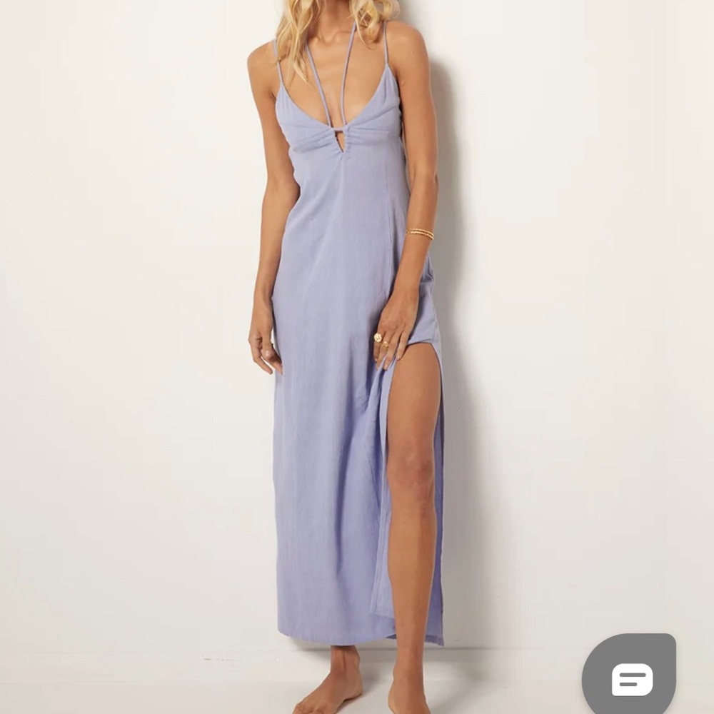 Maurie and Eve | Paradise City Maxi Dress | Tranquil Blue | 6